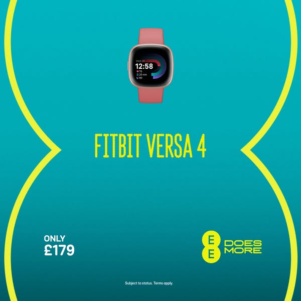 Fitbit Versa 4 Smartwatch SIM-free