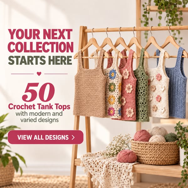 50 Crochet Tank Tops