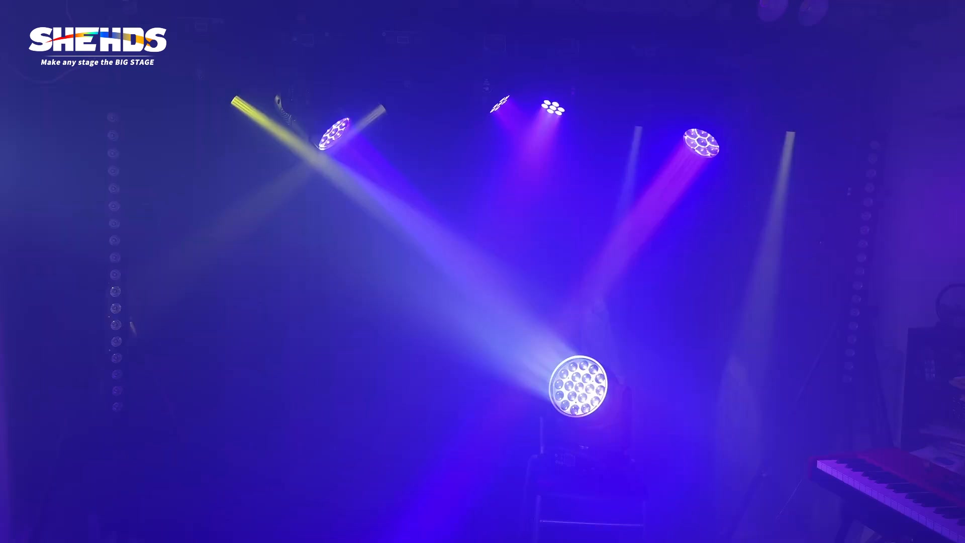 The 19x15W RGBW: Professional Beam & Wash Versatility
