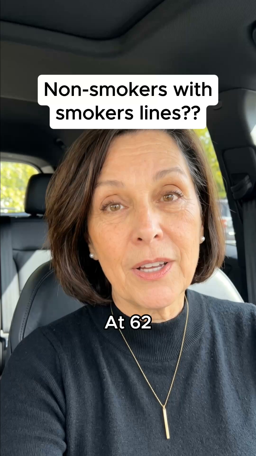 Stop using anti-aging product for lip lines