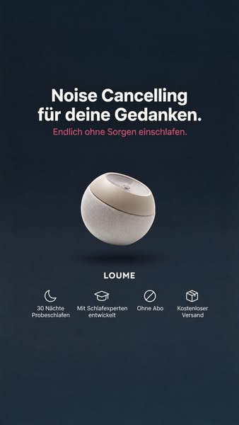 Einschlafen in Minuten.