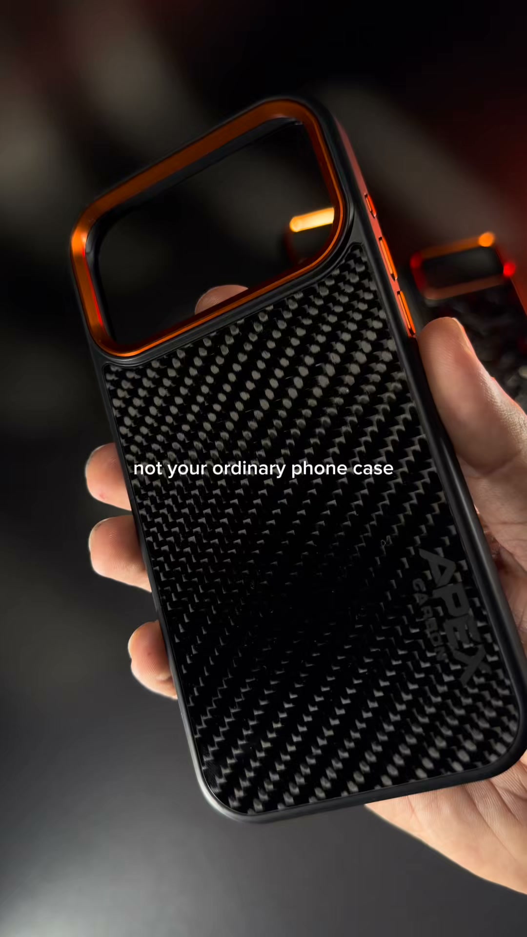 Engineered from Real Carbon Fiber