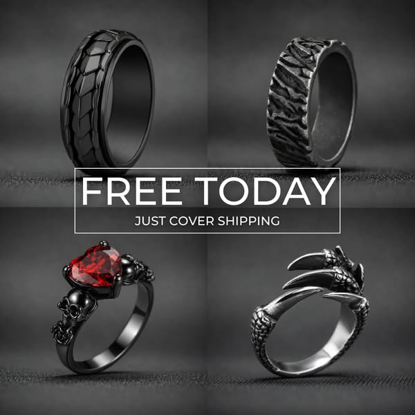 Gothic Rings Sale!