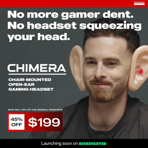 Meet the Gaming Headset You Never Have to Wear