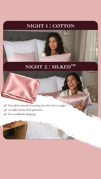 Your Pillowcase Is Causing Your Frizz