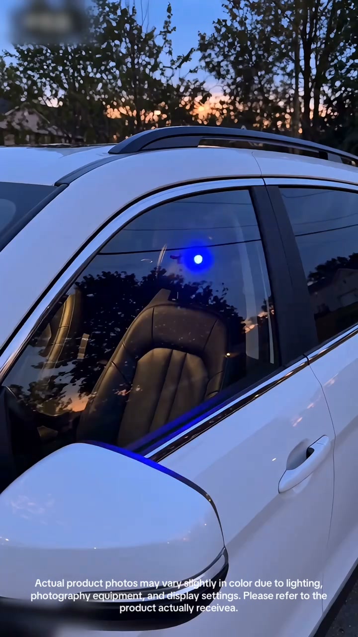 Car Solar Power Anti-Theft LED Flashing Security Light