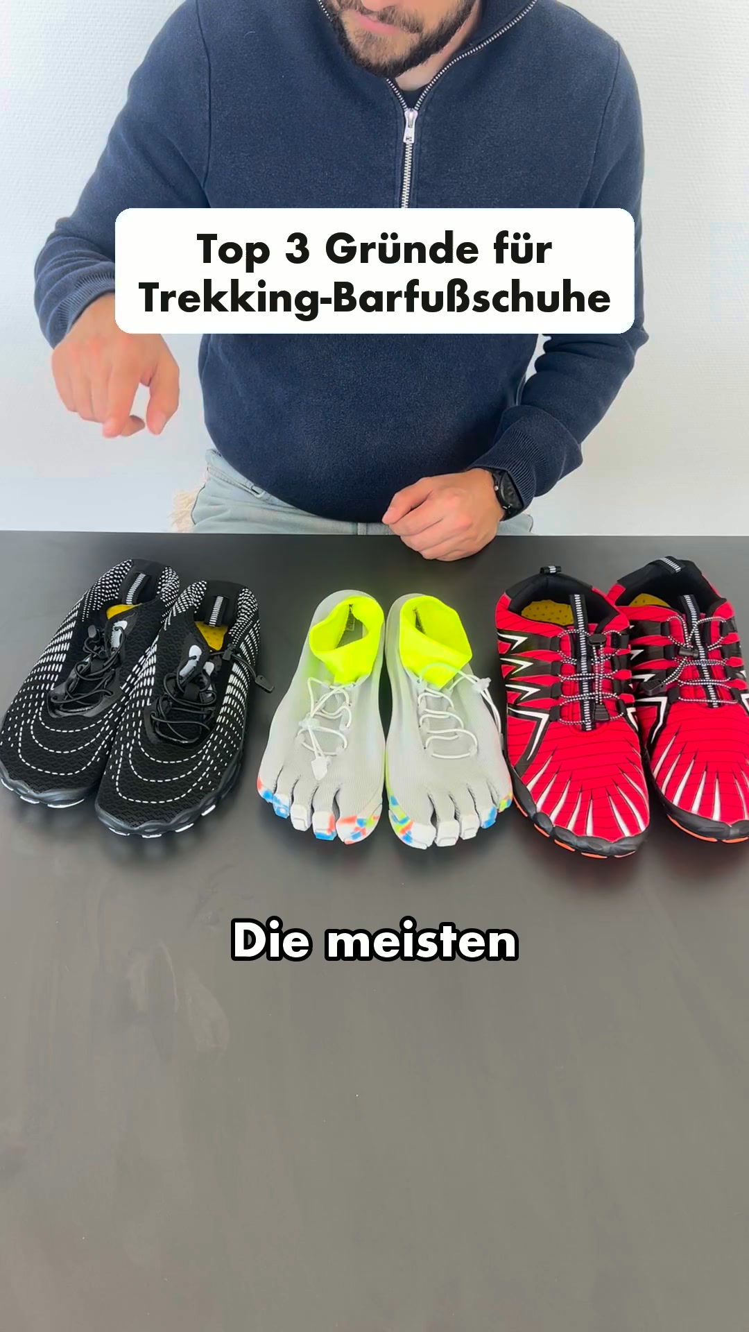 Der Trekkingschuh, der deinen Füßen endlich Freiheit lässt
