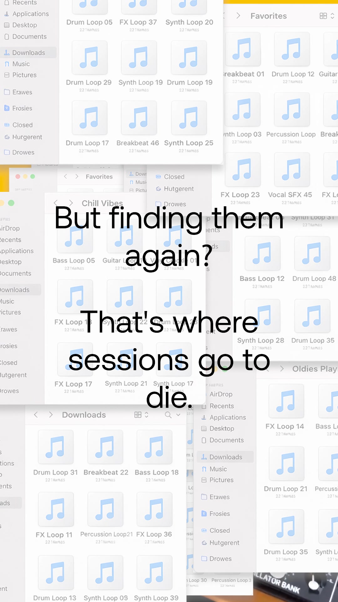 Organise Your Sounds