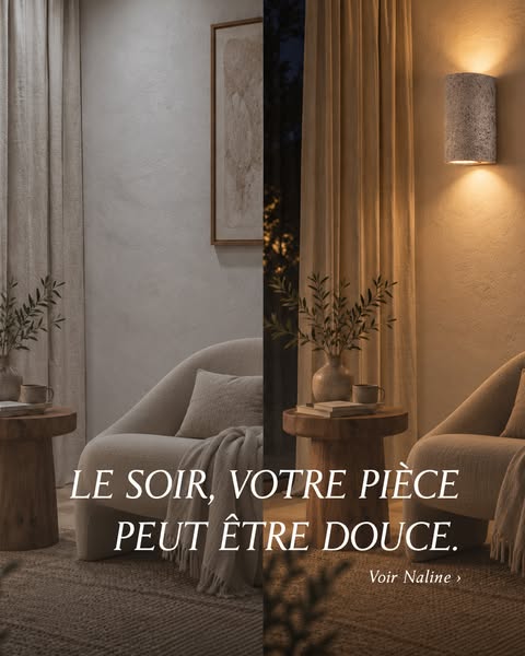 Créez une ambiance douce le soir