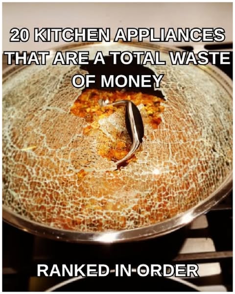 Aparatos de cocina que todo el mundo se arrepiente de haber comprado