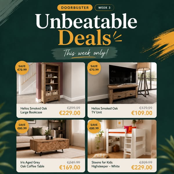 Week 3 Doorbusters Are LIVE