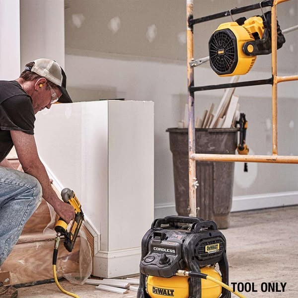 DEWALT 20V MAX Jobsite Fan, Cordless, Portable, Bare Tool Only (DCE512B)
