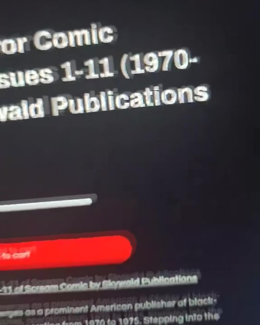 50% OFF CLASSIC HORROR