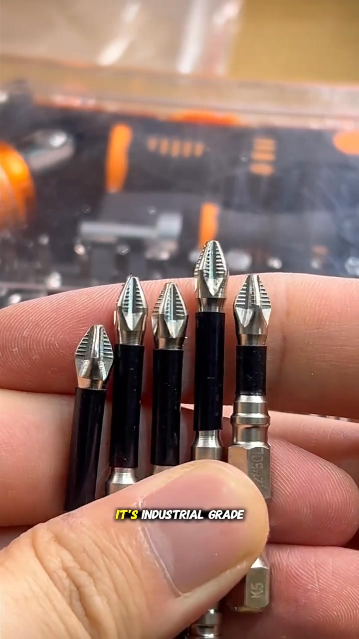 High-Magnetic Screwdriver Drill Bit Set