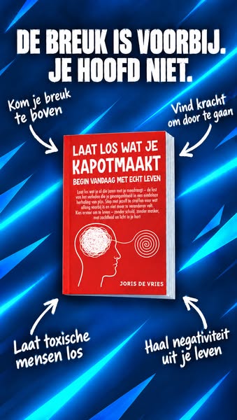 De breuk is voorbij. Je hoofd niet.