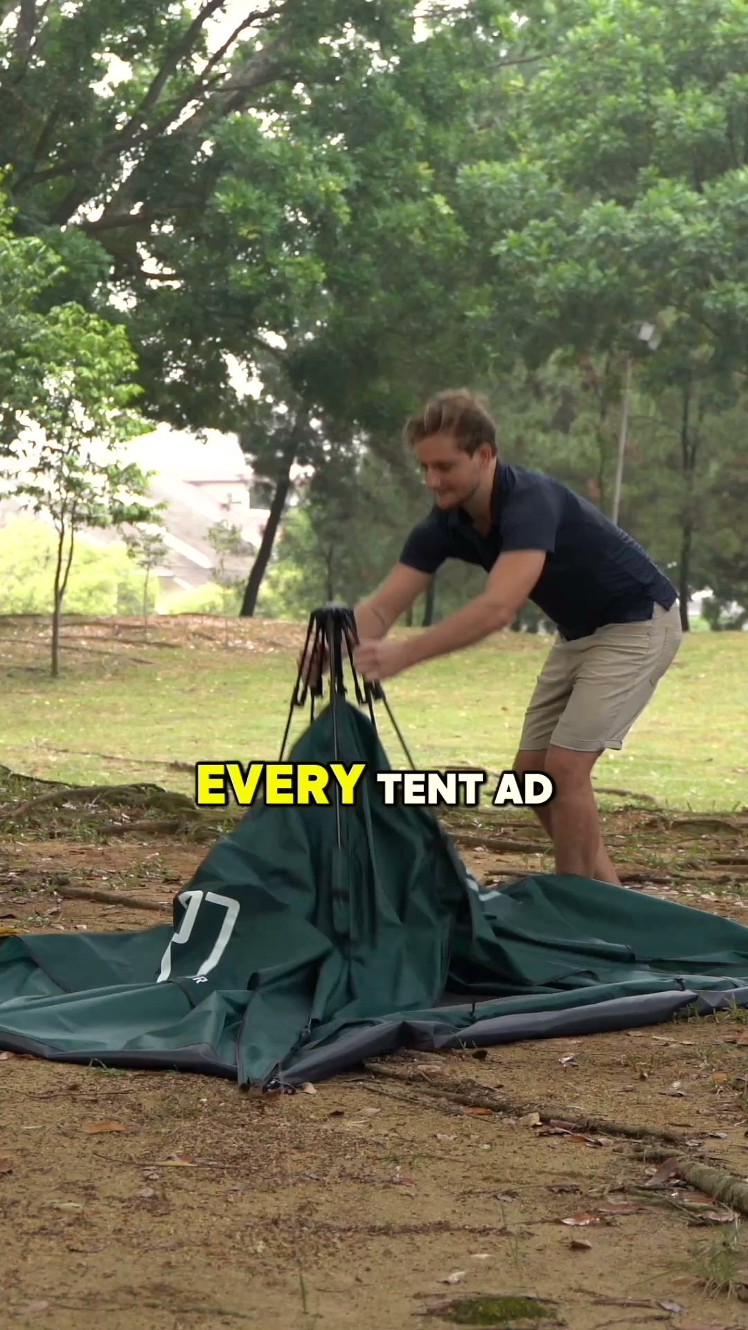 Amazing 3 Seconds Fast Setup Tent!