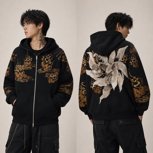 Byakko Spirit Hoodie — Quiet Power