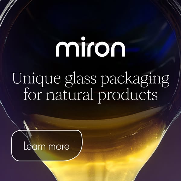 Unique Glass Packaging for Natural Products