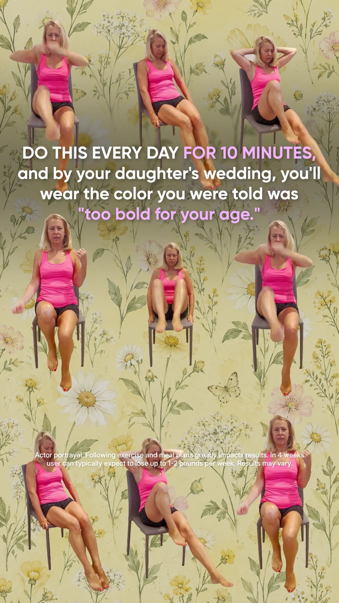 Start Chair Yoga routine