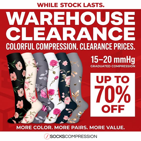 WAREHOUSE CLEARANCE — UP TO 70% OFF