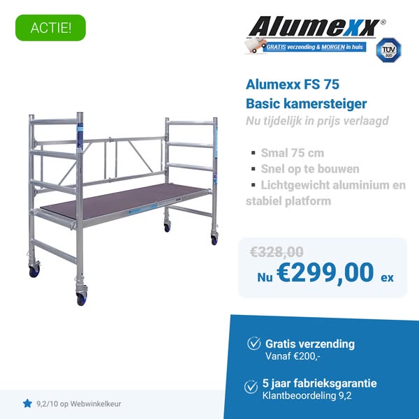 Alumexx FS75 kamersteiger