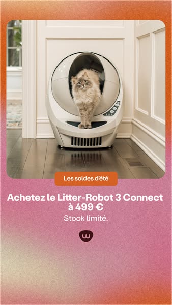 Litter-Robot 3 Connect à 499 €