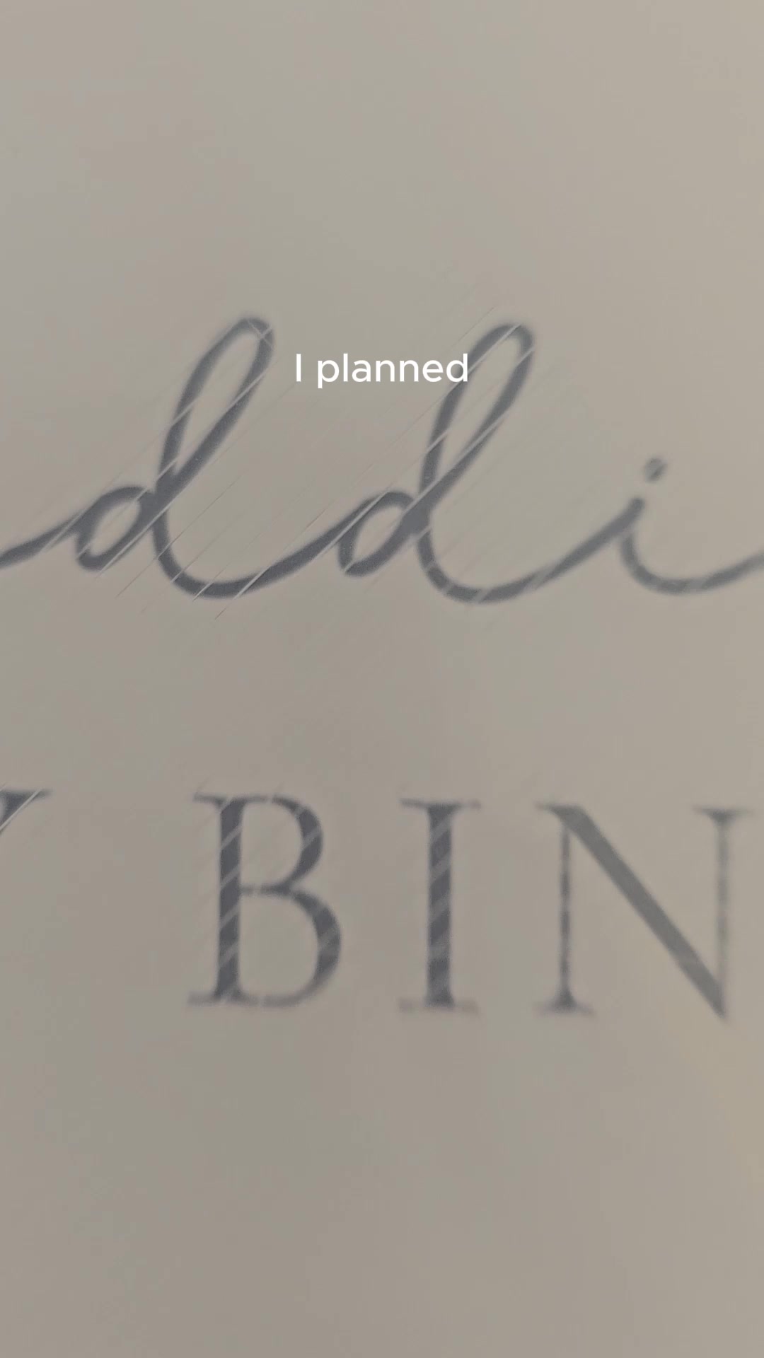 planning a wedding? watch this