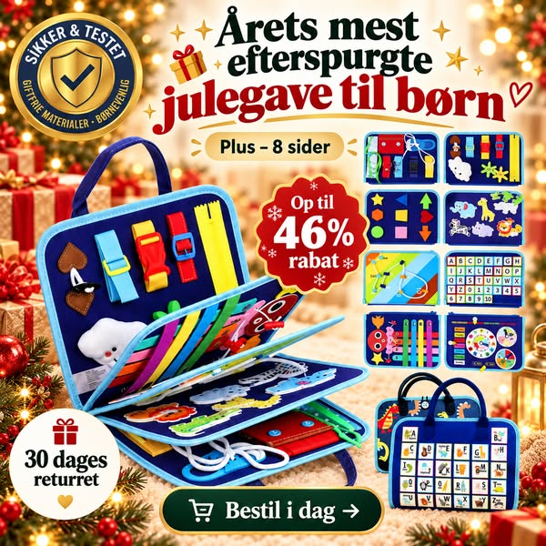 Skærmfri leg, der skaber ro