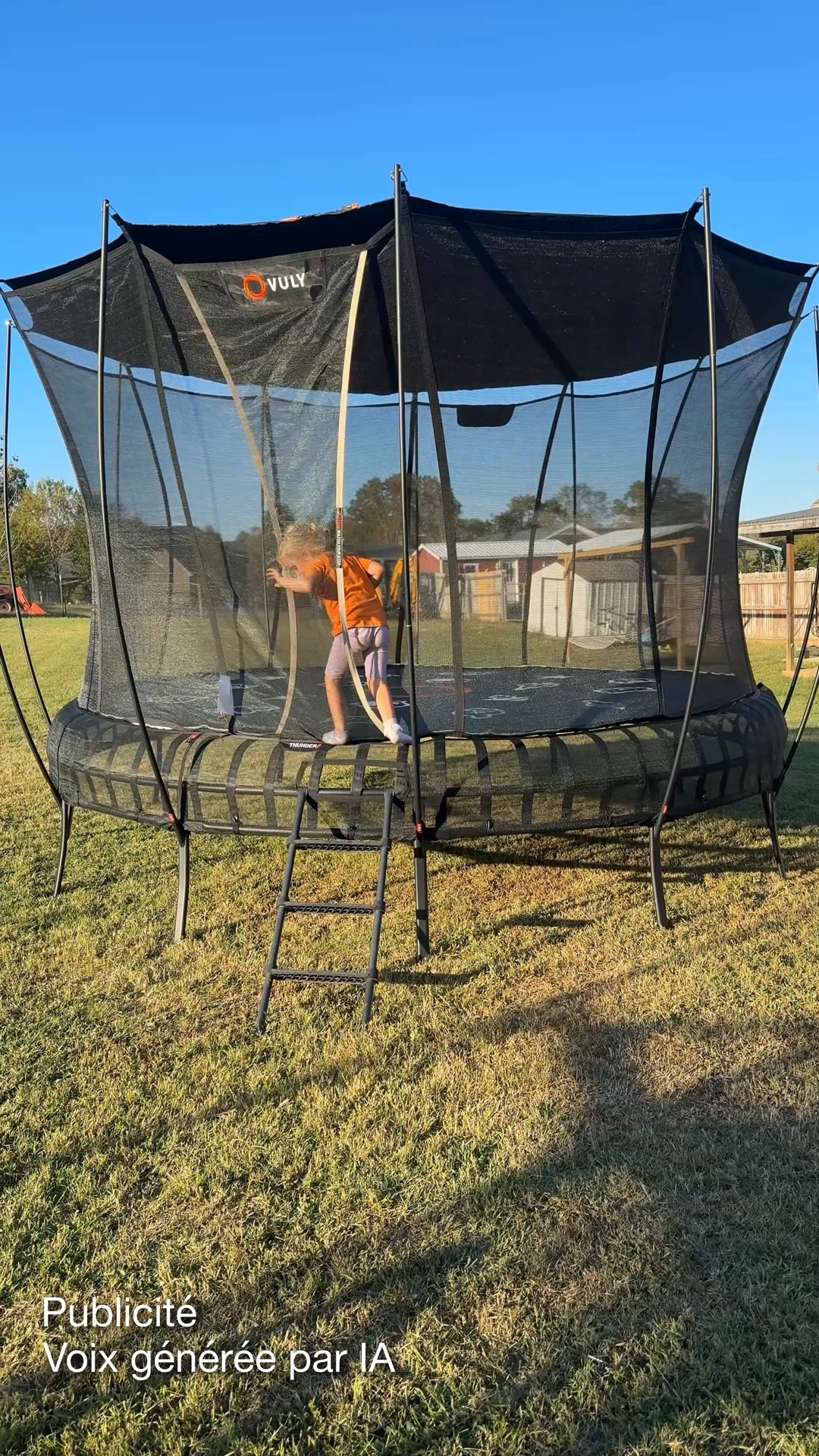 Trampoline de jardin