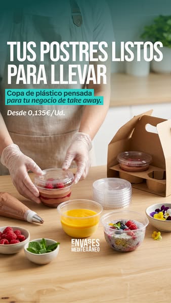 Packaging para hostelería