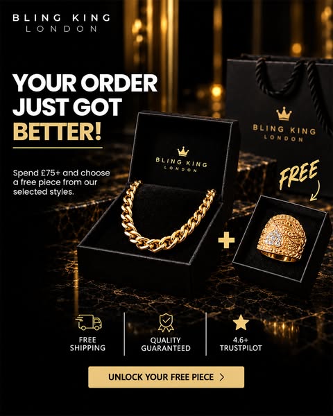 FREE GIFT When You Spend £75+
