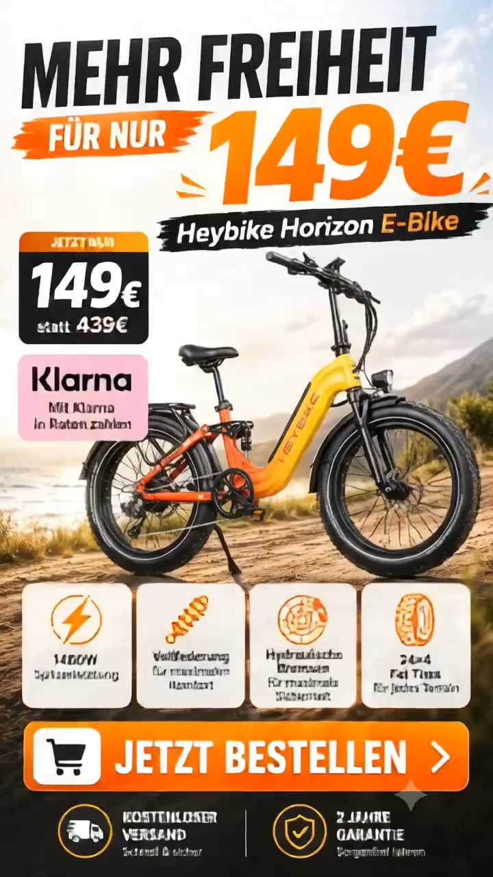 Heybike Horizon – Jetzt nur 149€