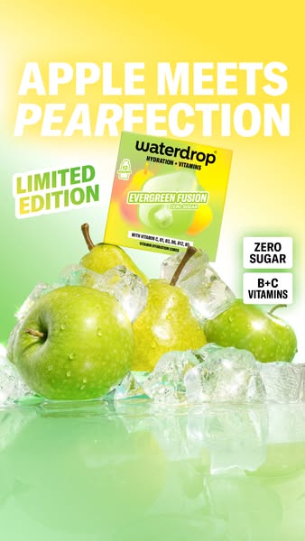 Your new Apple + Pear refreshment!