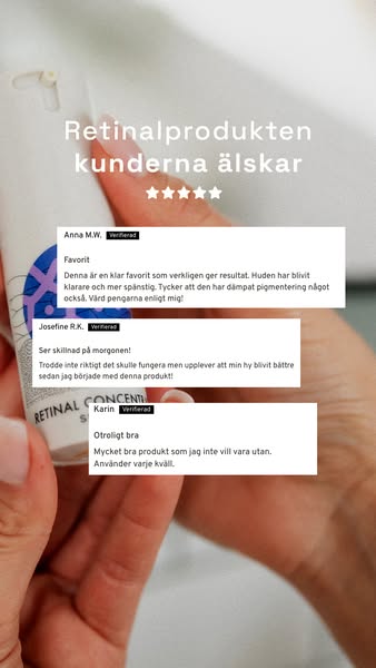 Retinal Concentrate: 10x mer effektivt än retinol