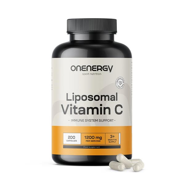 Vitamina C lipossomal 1200 mg, 200 cápsulas