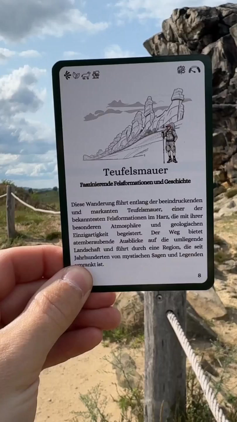 Das perfekte Geschenk für Naturliebhaber: 39 handverlesene Wanderungen im Harz – kompakt, schön gestaltet und sofort startklar. Schenk gemei