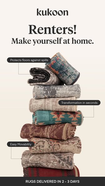 Make your rental feel like home.