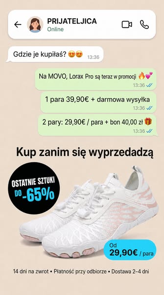 Letni komfort dla Państwa stóp