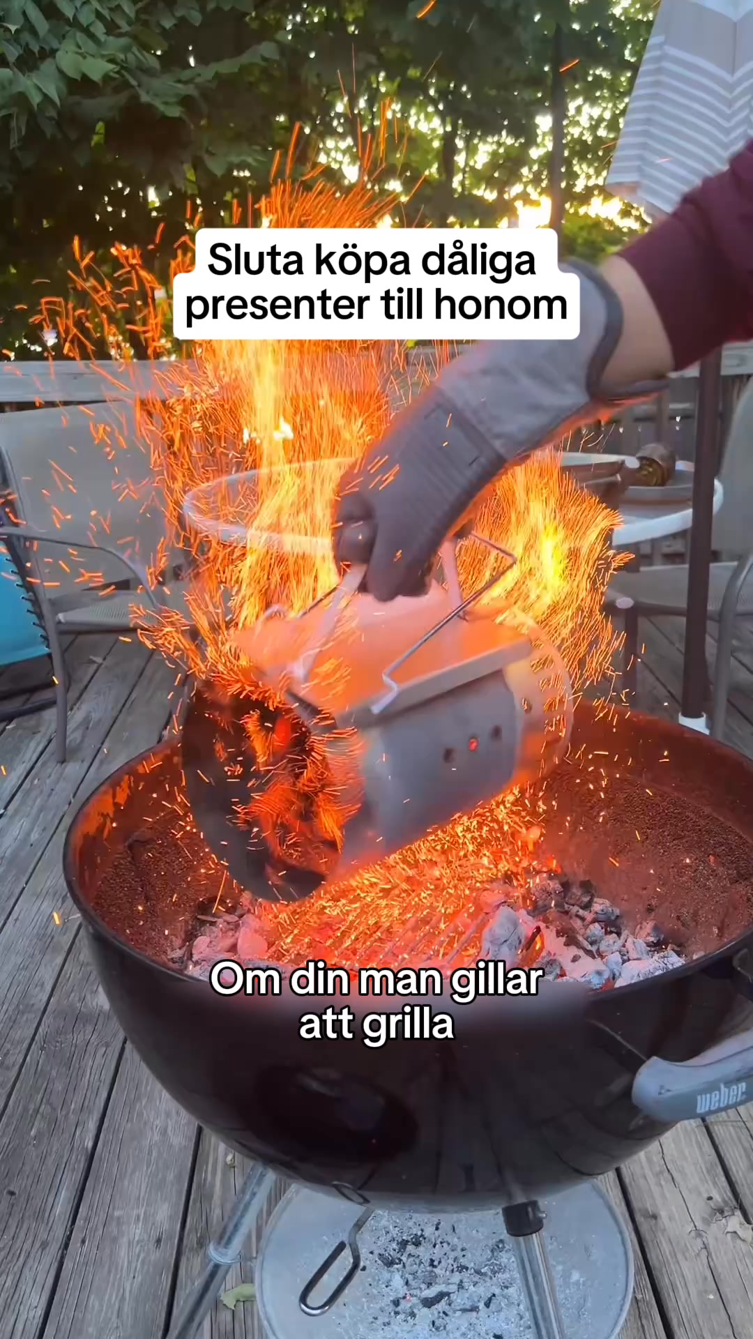 Bästa grillpresenten på flera år.