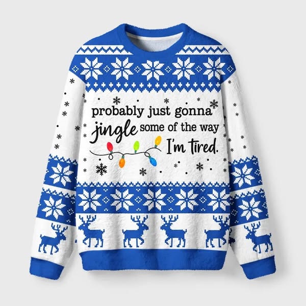 Cozy chaos. Holiday perfect.