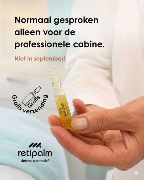 Gratis verzending & een gratis ampul (€19)