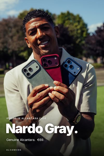 Nardo Gray, in Alcantara®.