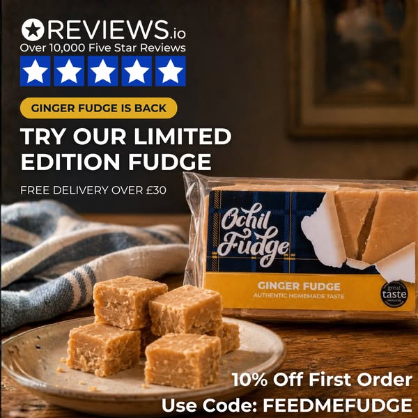 Meet Our Limited-Edition Ginger Fudge