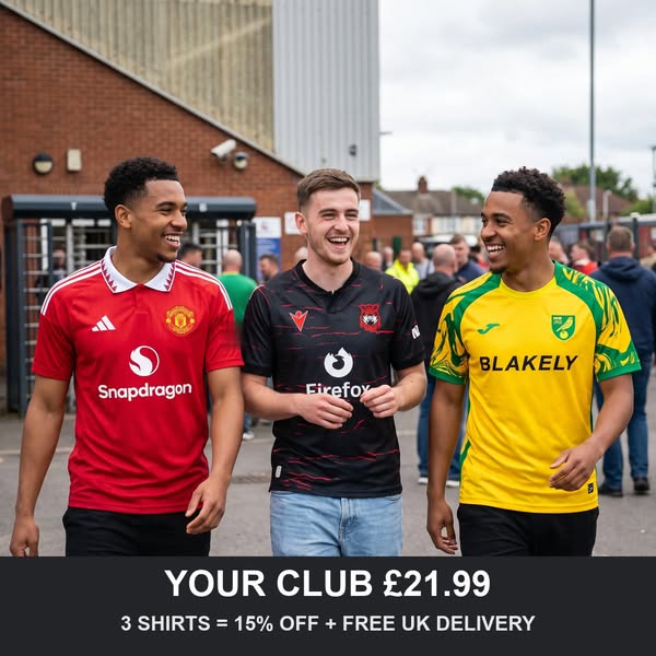 Your Club's Shirt — £21.99