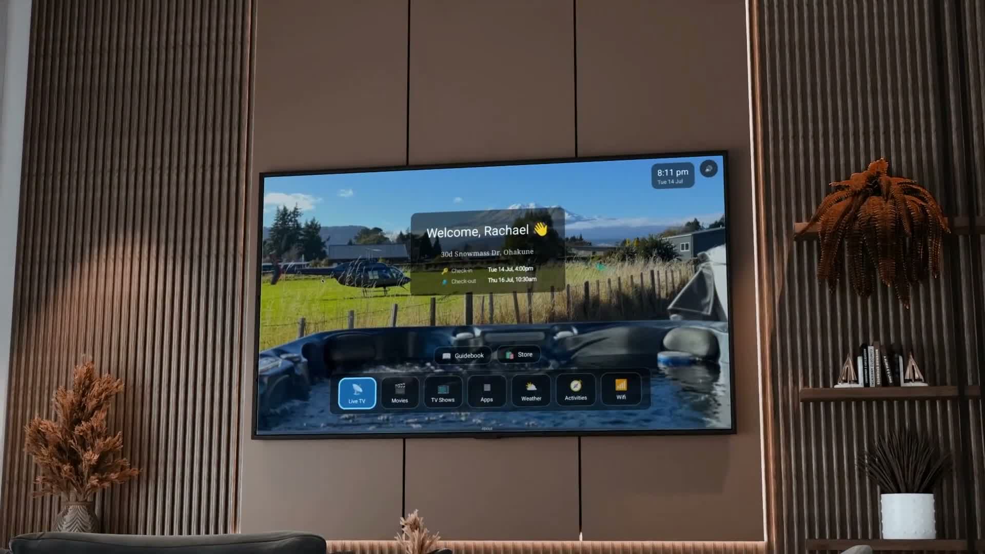 Free Guest TV System for Your Rental