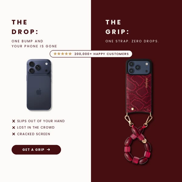 Premium leather cases mixed with 99+ charms