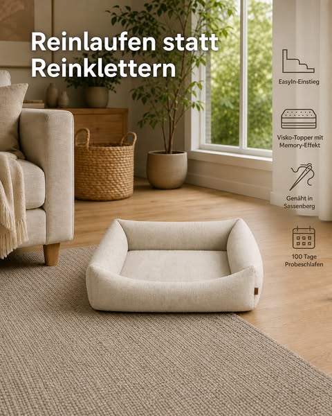 Reinlaufen statt reinklettern