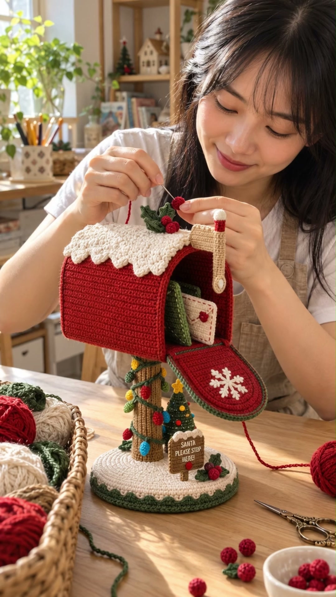 From a Ball of Yarn to Santa’s Mailbox