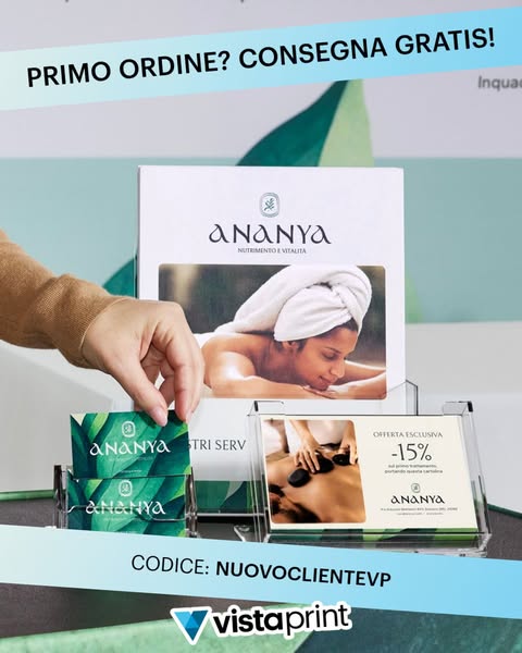 Spedizione gratis sul primo ordine