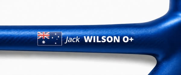 Your Name and Flag on Your Bike